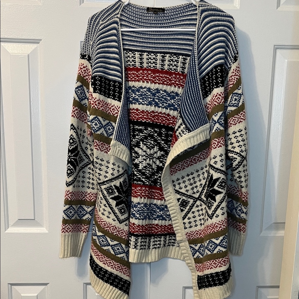 Baciano by Bacci Size XL Winter‎ Sweater Knitted Cardigan